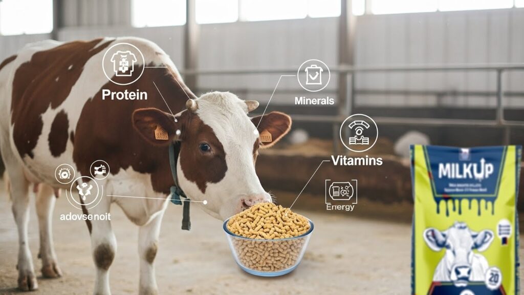 Cattle feeding to boost milk yield and fat content