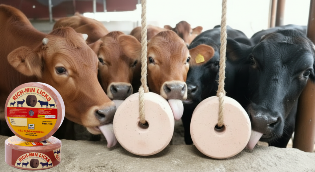 Daily loose mineral feeding for cattle using a clean free-choice mineral feeder