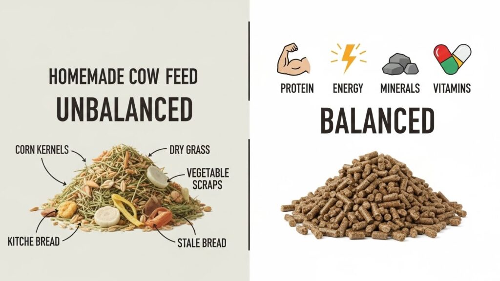 RGS Feeds commercial cattle feed for balanced nutrition