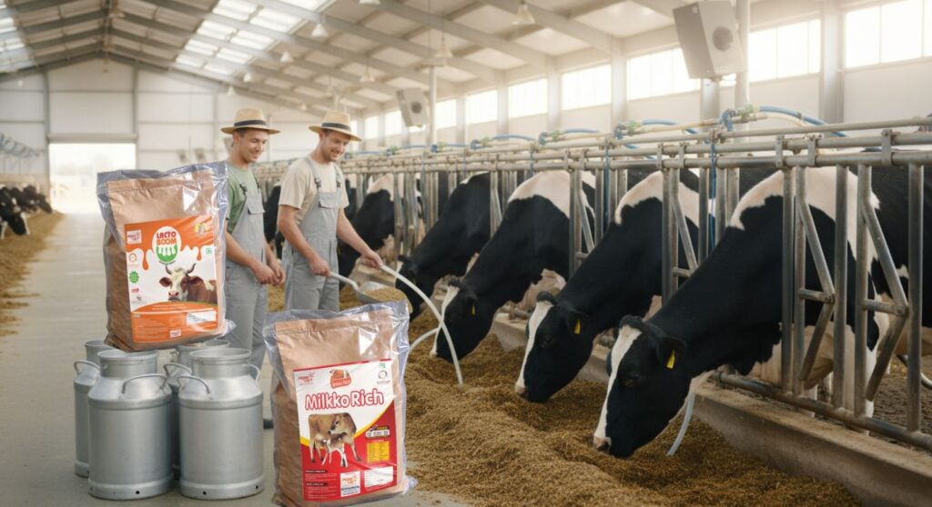 Cattle Feed Improves Milk Production