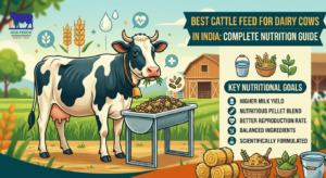 Read more about the article Best Cattle Feed for Dairy Cows in India: Complete Nutrition Guide