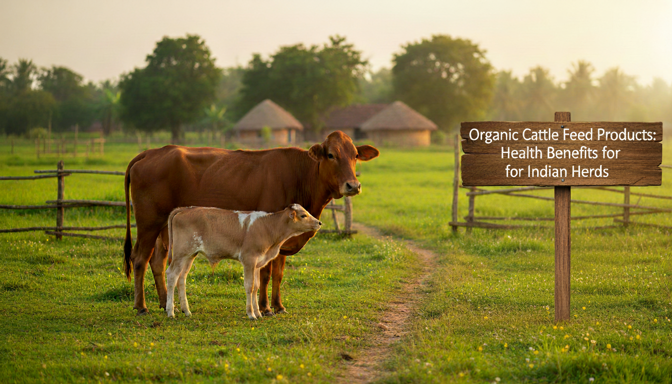 You are currently viewing Organic Cattle Feed Products: Health Benefits for Indian Herds