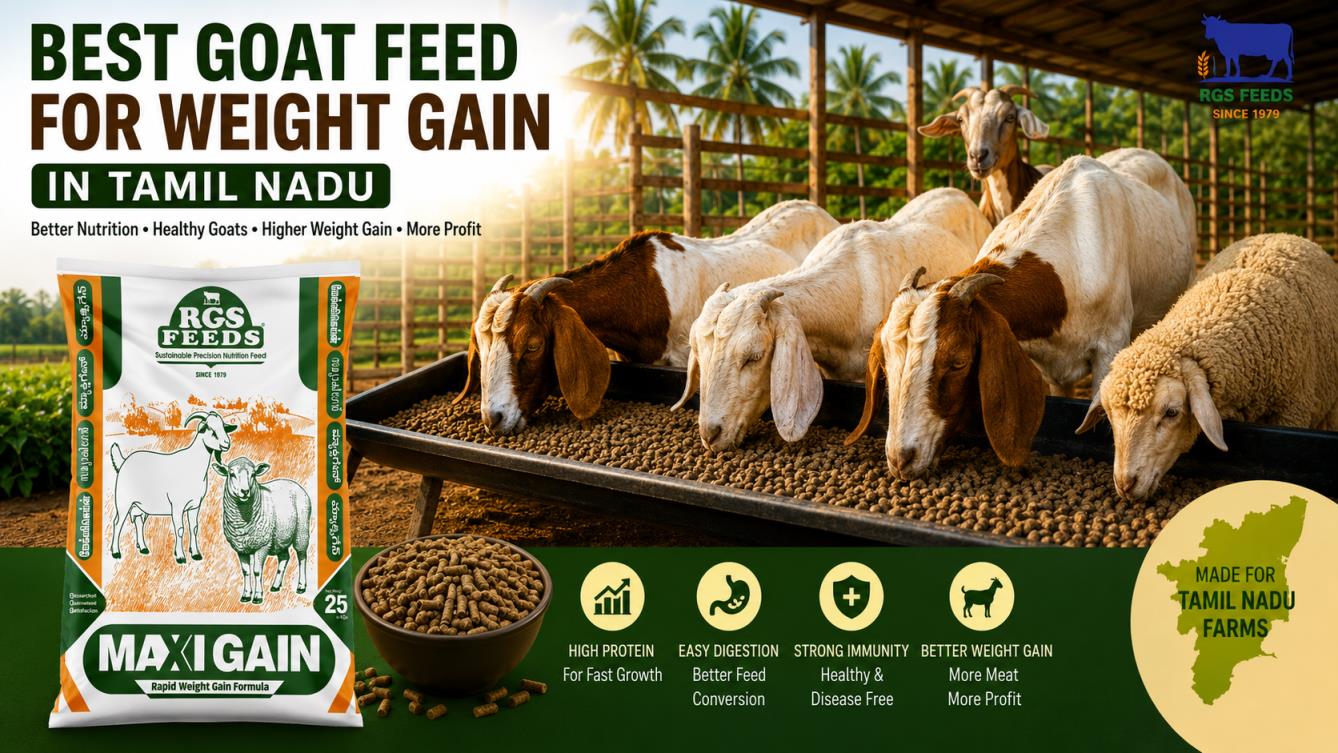 You are currently viewing Best Goat Feed for Weight Gain in Tamil Nadu  