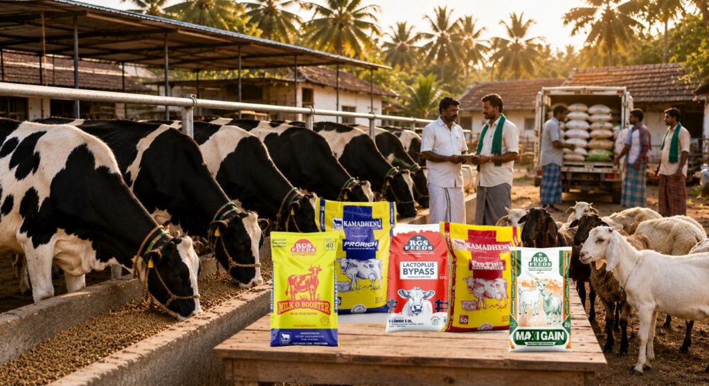 Choosing a trusted animal feed supplier for livestock nutrition