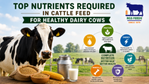 Read more about the article Top Nutrients Required in Cattle Feed for Healthy Dairy Cows