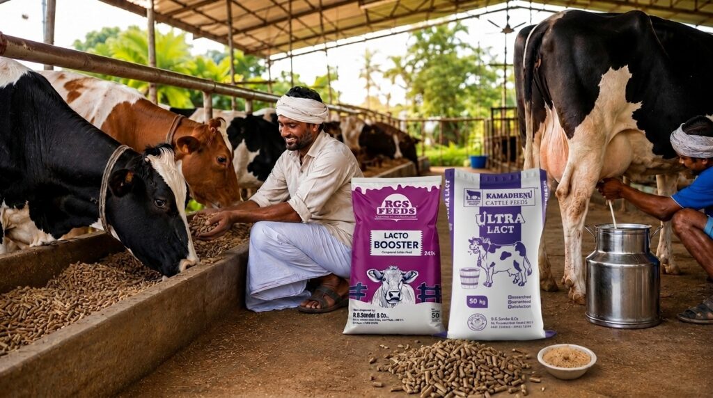 RGS Feeds cattle feed for higher milk fat, improved SNF, and healthier dairy cows