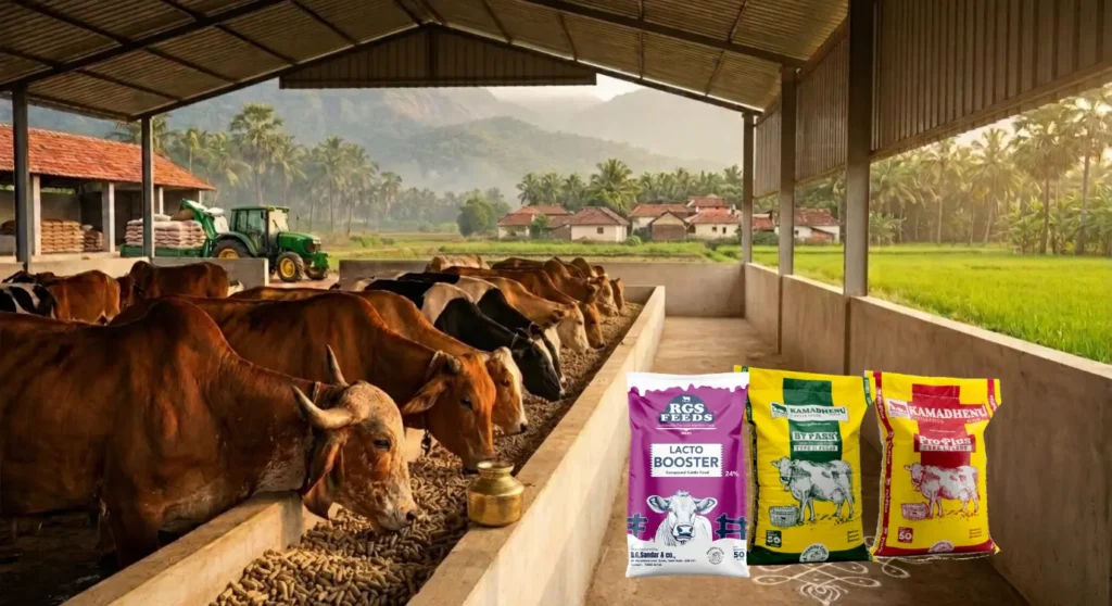 RGS Feeds premium cattle feed for healthier cows and higher milk production